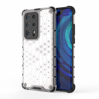 Honeycomb Pattern Shock-proof TPU + PC Hybrid Case for Huawei P40 Pro Plus