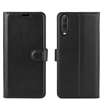 Litchi Surface Shell Leather Case for Wiko View 4/View 4 Lite