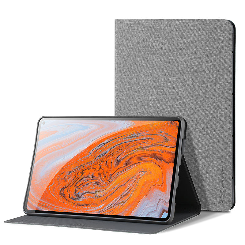 X-LEVEL Canvas Series for Huawei MatePad 10.4 (2020) Cloth Texture Leather+TPU Tablet Cover Case