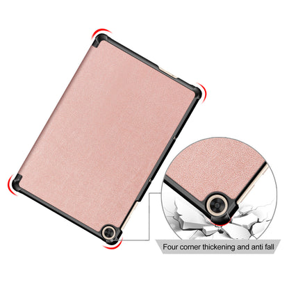 Leather Tri-fold Stylish Tablet Case for Huawei Matepad T10S /T10 / Honor Pad 6