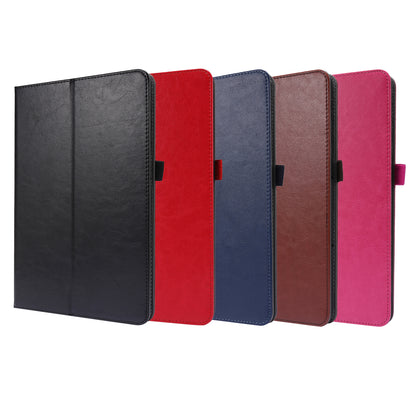 Crazy Horse Texture Two-Fold Design PU Leather Stand Cover Case for Huawei MatePad T10S/Honor Pad T6/Honor Pad X6