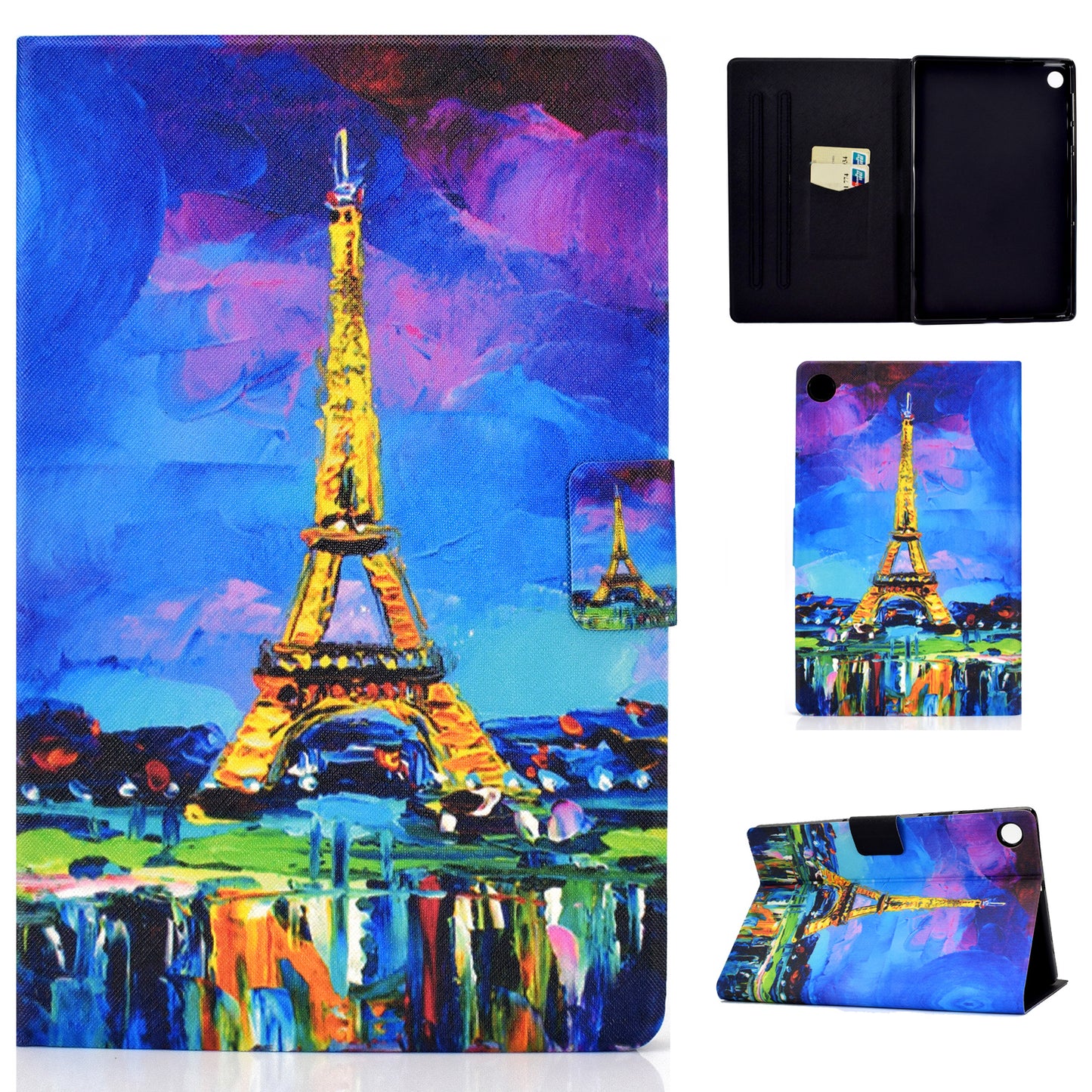 Pattern Printing Leather Stand for Huawei MatePad T10S/T10 Tablet Shell