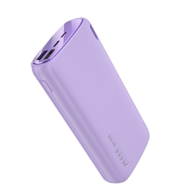 KUULAA KL-YD14 20000mAh Power Bank 18W Fast Charging Dual USB Macaron Portable Charger