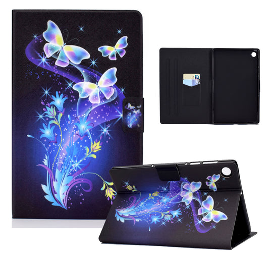 Full Protection Pattern Printing Leather Tablet Case with Stand Design for Huawei MatePad T10/T10S