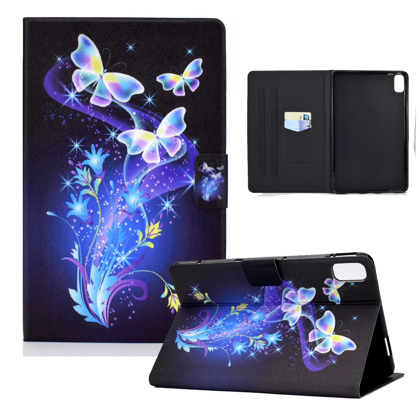 Full Protection Shock-proof Pattern Printing Leather Tablet Case with Stand for Huawei MatePad 10.4 (2020)/(2022)/Honor V6