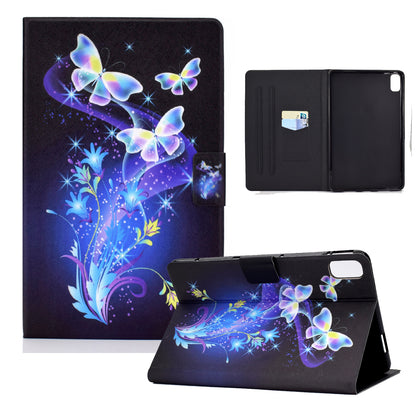 Full Protection Shock-proof Pattern Printing Leather Tablet Case with Stand for Huawei MatePad 10.4 (2020)/(2022)/Honor V6