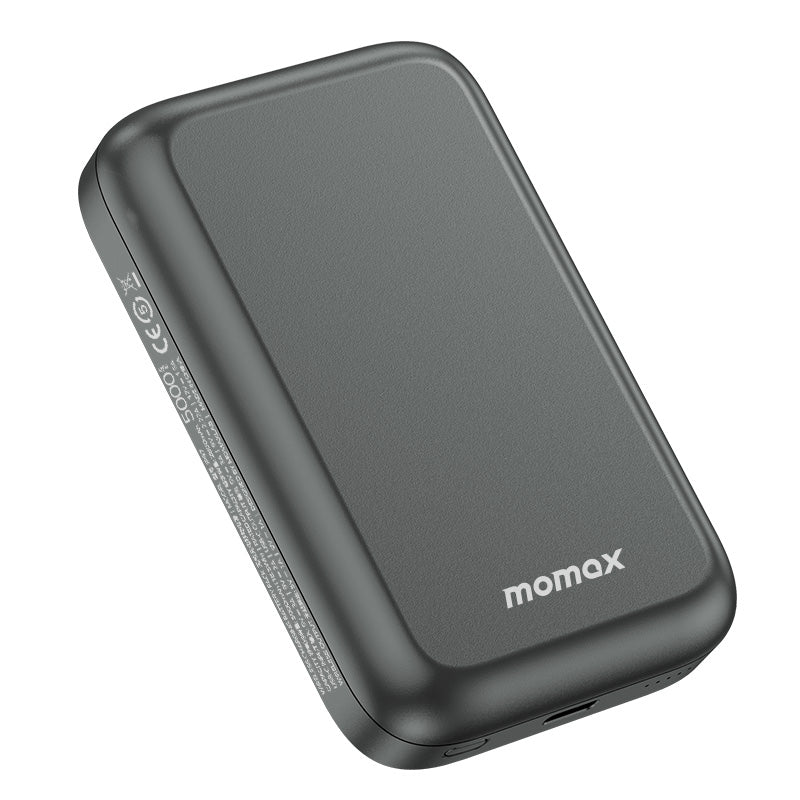 MOMAX IP97 Q.MAG Power 5000mAh Magnetic Wireless Power Bank Mobile Phone Charger for iPhone Samsung