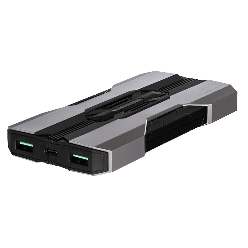 XIAOMI BLACK SHARK 10000mAh Power Bank Dual USB+Type-C Two Way 18W Fast Charging Battery Charger