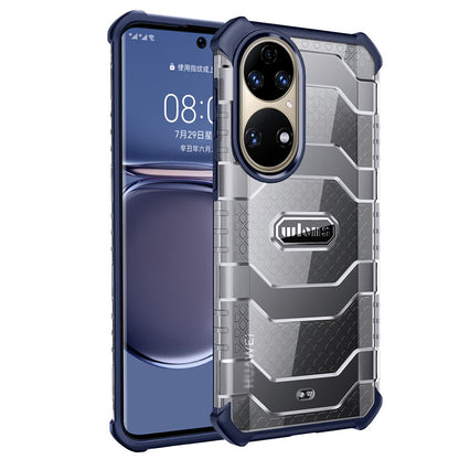 WLONS Explorer Series Well-Protected PC + TPU Hybrid Protective Cover for Huawei P50 Pro