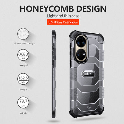 WLONS Explorer Series Well-Protected PC + TPU Hybrid Protective Cover for Huawei P50 Pro