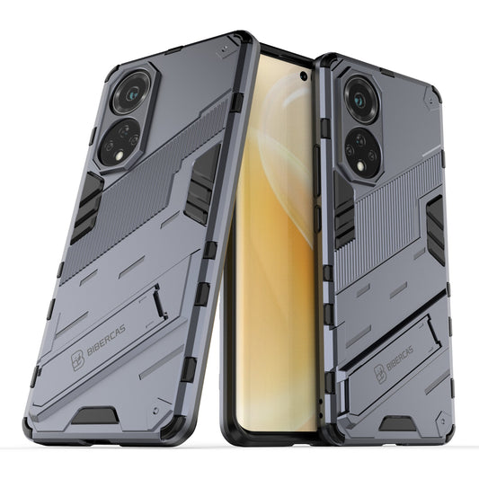 Kickstand Anti-Scratch Anti-Drop Stylish Dual Layer Hard PC Soft TPU Rugged Protective Phone Case for Huawei nova 9/ Honor 50