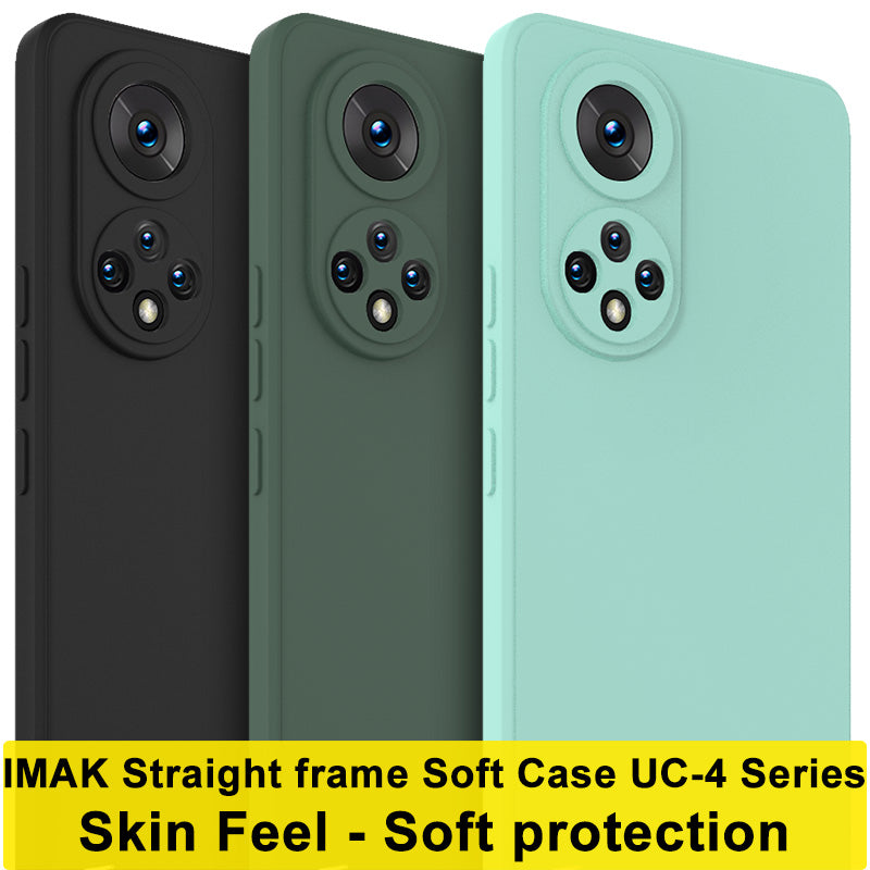 IMAK UC-4 Series Straight Frame Design Skin Feel Light Slim Soft TPU Phone Back Cover for Huawei nova 9