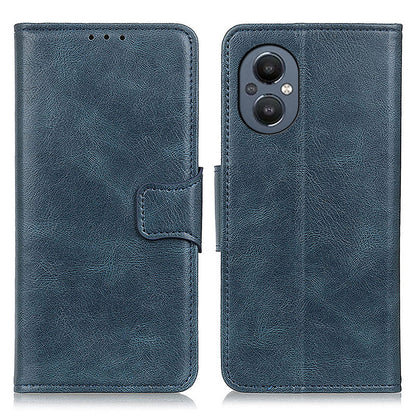 Crazy Horse Texture Wallet Stand PU Leather Magnetic Clasp Phone Case for OnePlus Nord N20 5G