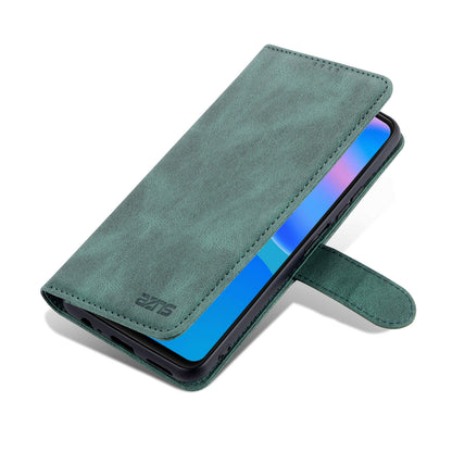 AZNS Phone Cover Magnetic Closure PU Leather Flip Wallet Case Stand Anti-fingerprint Phone Shell for Huawei P smart 2021 / Huawei Y7a