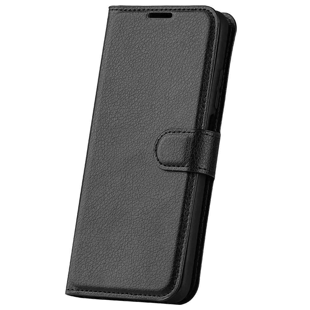 For Honor X7 Litchi Texture PU Leather Phone Full-protection Case Wallet Stand Function Shockproof Cover