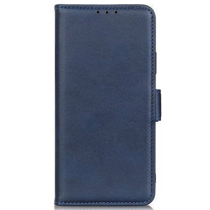 Textured PU Leather Phone Cover for Honor X7, Double Magnetic Clasp Foldable Stand Wallet Shell Protector