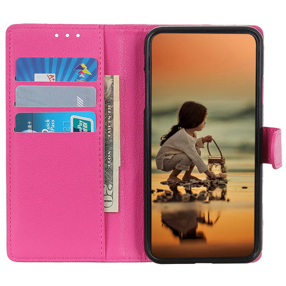 For Huawei nova Y70 4G/Y70 Plus 4G Litchi Texture Wallet Flip Cover PU Leather Stand Shockproof TPU Protective Case