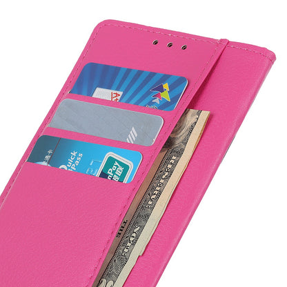 For Huawei nova Y70 4G/Y70 Plus 4G Litchi Texture Wallet Flip Cover PU Leather Stand Shockproof TPU Protective Case