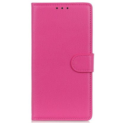 For Huawei nova Y70 4G/Y70 Plus 4G Litchi Texture Wallet Flip Cover PU Leather Stand Shockproof TPU Protective Case