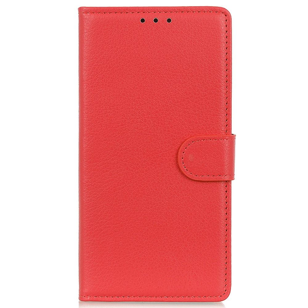 For Huawei nova Y70 4G/Y70 Plus 4G Litchi Texture Wallet Flip Cover PU Leather Stand Shockproof TPU Protective Case