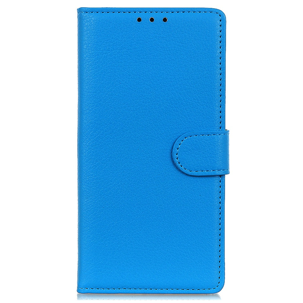 For Huawei nova Y70 4G/Y70 Plus 4G Litchi Texture Wallet Flip Cover PU Leather Stand Shockproof TPU Protective Case