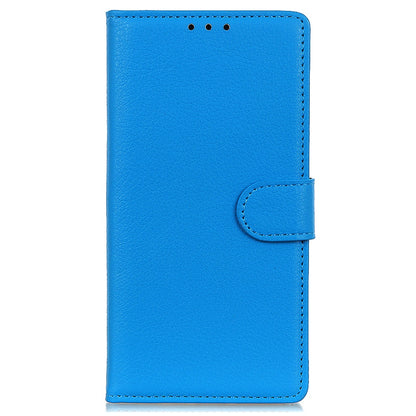 For Huawei nova Y70 4G/Y70 Plus 4G Litchi Texture Wallet Flip Cover PU Leather Stand Shockproof TPU Protective Case