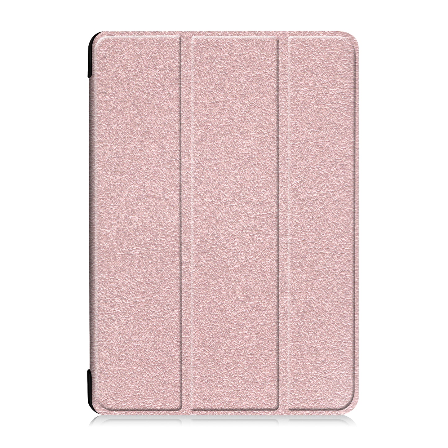 Tri-fold Stand Leather Case Narrow Bezel Design Dual-Angle Supporting Tablet Cover for Lenovo Tab M10 TB-X605F/TB-X505F