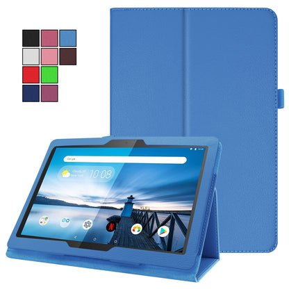 For Lenovo Tab P10 10.1-inch Litchi Texture Leather Stand Protection Case