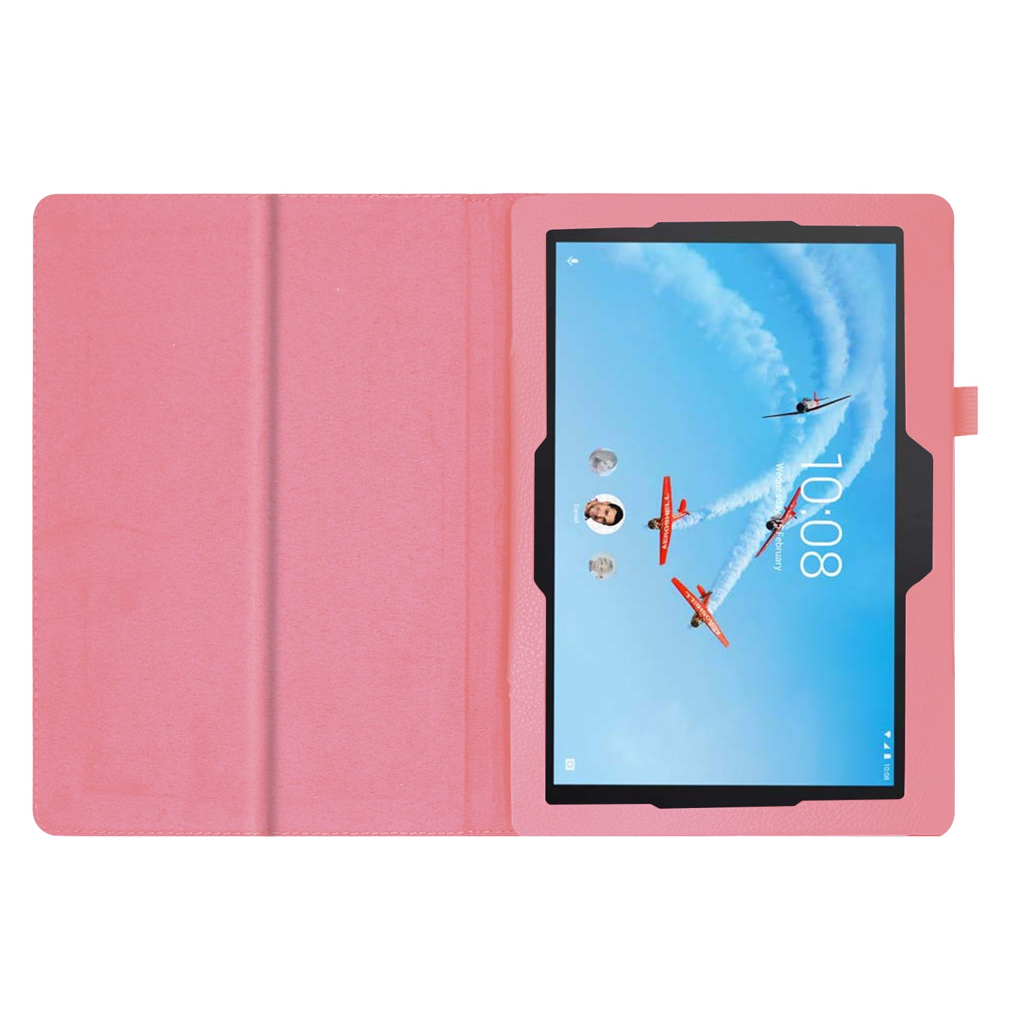 For Lenovo Tab E10 10.1 inch Litchi Texture Leather Stand Protective Case