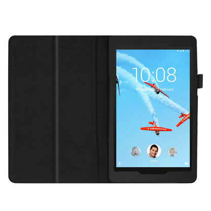 Litchi Texture Leather Stand Protective Case for Lenovo Tab E8