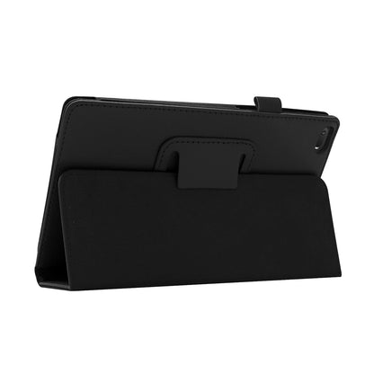 Litchi Texture Leather Stand Protective Case for Lenovo Tab E8