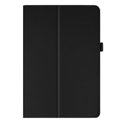 Anti-scratch Shockproof Litchi Texture Leather Stand Protective Phone Case Cover for Lenovo Tab M10 TB-X605F