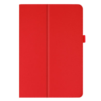 Anti-scratch Shockproof Litchi Texture Leather Stand Protective Phone Case Cover for Lenovo Tab M10 TB-X605F