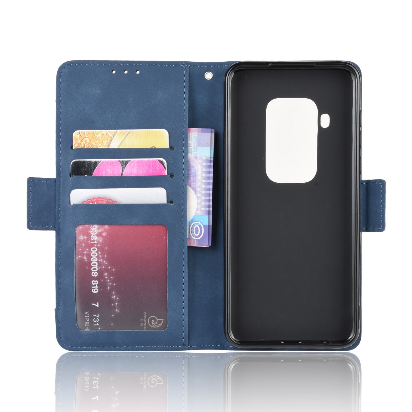 Wallet Leather Stand Case for Motorola One Zoom