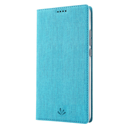 For Motorola One Action VILI DMX Cross Style Leather Stand Shell