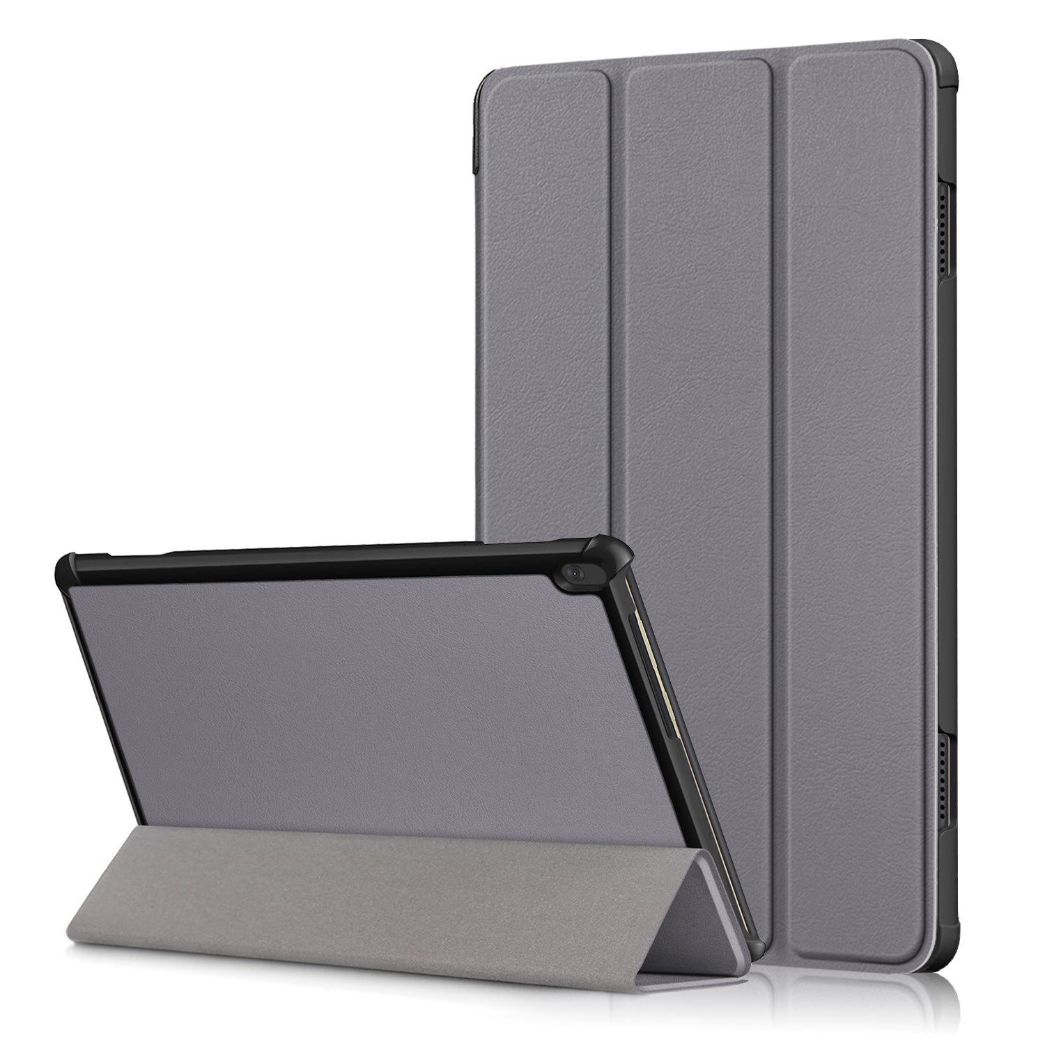 Tri-Fold Stand Leather Smart Auto Wake-Up/Sleep Case for Lenovo Tab M10 TB-X605F/TB-X505