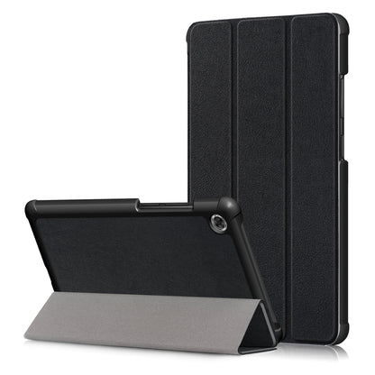 For  Lenovo Tab M7 (2nd Gen) TB-7305F / (3rd Gen) PU Leather Tablet Case Tri-fold Stand Scratch Resistant Flip Cover