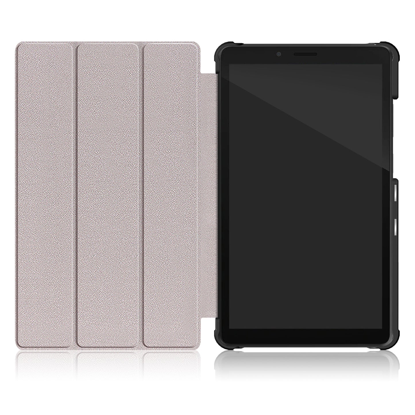 For  Lenovo Tab M7 (2nd Gen) TB-7305F / (3rd Gen) PU Leather Tablet Case Tri-fold Stand Scratch Resistant Flip Cover