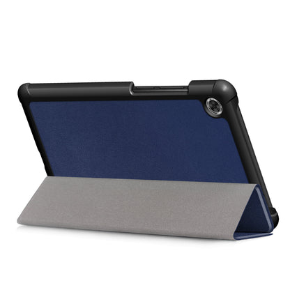 For  Lenovo Tab M7 (2nd Gen) TB-7305F / (3rd Gen) PU Leather Tablet Case Tri-fold Stand Scratch Resistant Flip Cover