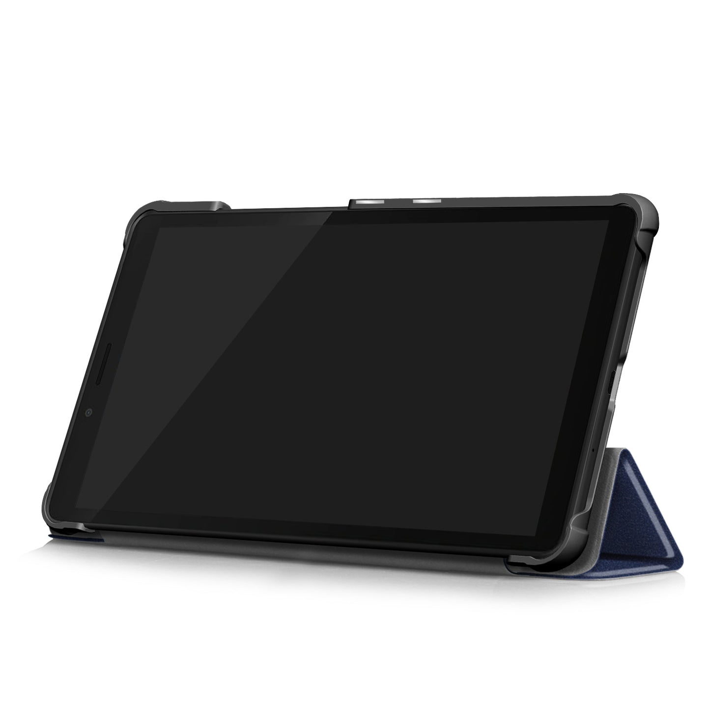 For  Lenovo Tab M7 (2nd Gen) TB-7305F / (3rd Gen) PU Leather Tablet Case Tri-fold Stand Scratch Resistant Flip Cover