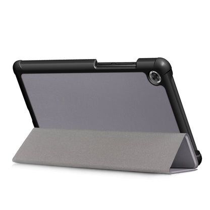 For  Lenovo Tab M7 (2nd Gen) TB-7305F / (3rd Gen) PU Leather Tablet Case Tri-fold Stand Scratch Resistant Flip Cover