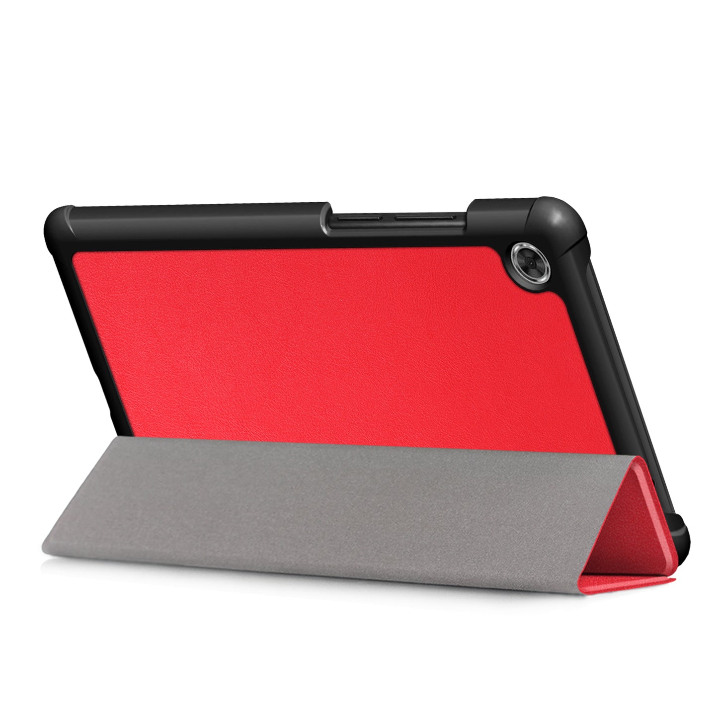 For  Lenovo Tab M7 (2nd Gen) TB-7305F / (3rd Gen) PU Leather Tablet Case Tri-fold Stand Scratch Resistant Flip Cover