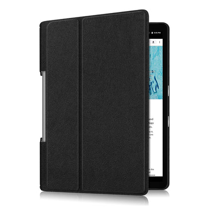 For Lenovo Yoga Smart Tab YT-X705 Tri-fold Stand Leather Protective Tablet Cover Case