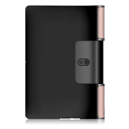 For Lenovo Yoga Smart Tab YT-X705 Tri-fold Stand Leather Protective Tablet Cover Case