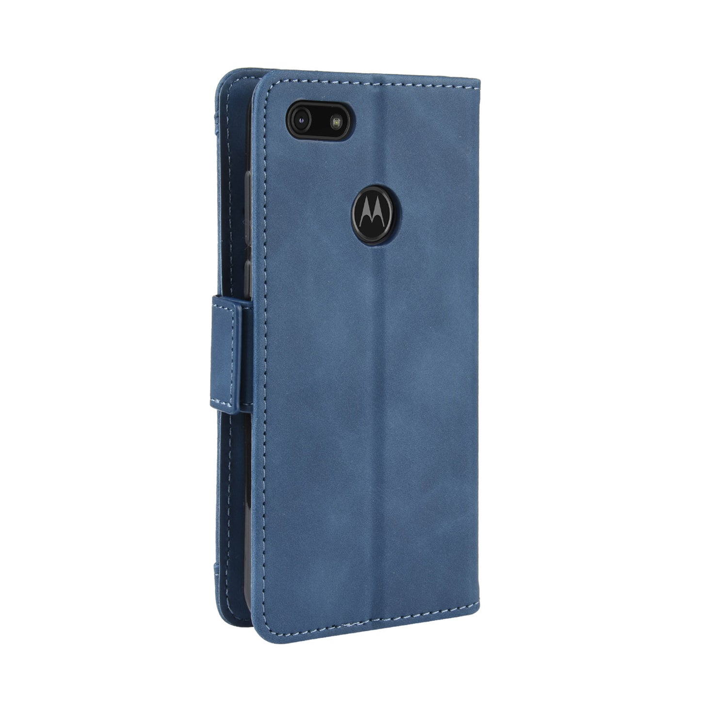 PU Leather Manuy Card Slots Casing for Motorola Moto E6 Play