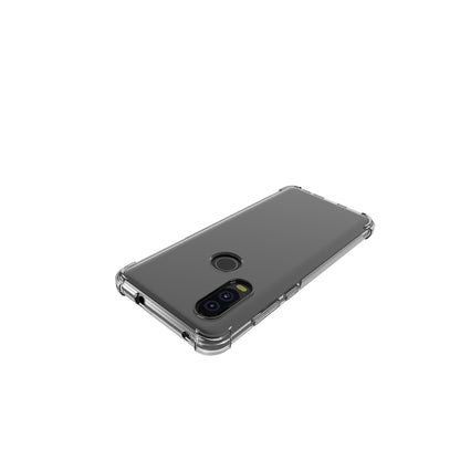 Shockproof Transparent TPU Phone Protective Cover for Motorola One Vision / P50