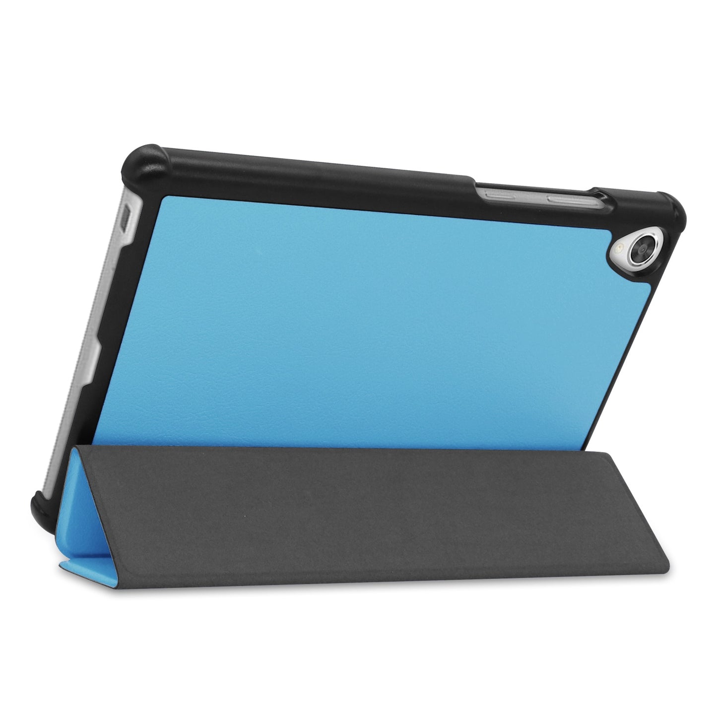 Stable Tri-fold Stand Stand Leather Tablet Covering Protection Case for Lenovo Tab M8 TB-8505X