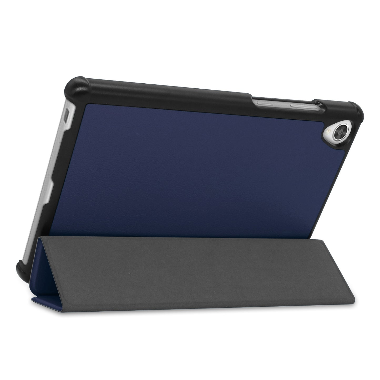 Stable Tri-fold Stand Stand Leather Tablet Covering Protection Case for Lenovo Tab M8 TB-8505X