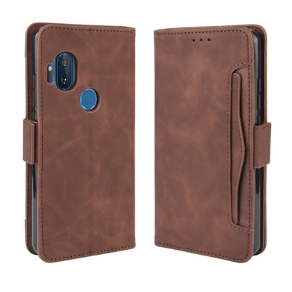 Wallet Multiple Card Slots Leather Stand Case for Motorola One Hyper