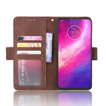 Wallet Multiple Card Slots Leather Stand Case for Motorola One Hyper